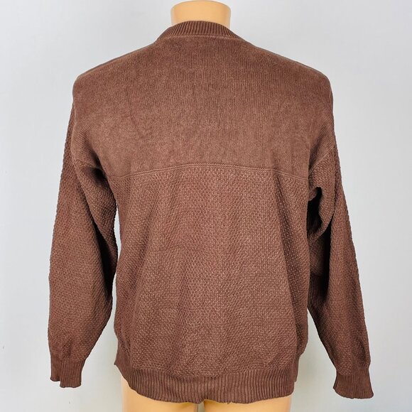 Vintage Nutmeg USA Cleveland Browns Sweater Sz XXL NFL Football Waffle Knit - Picture 4 of 6